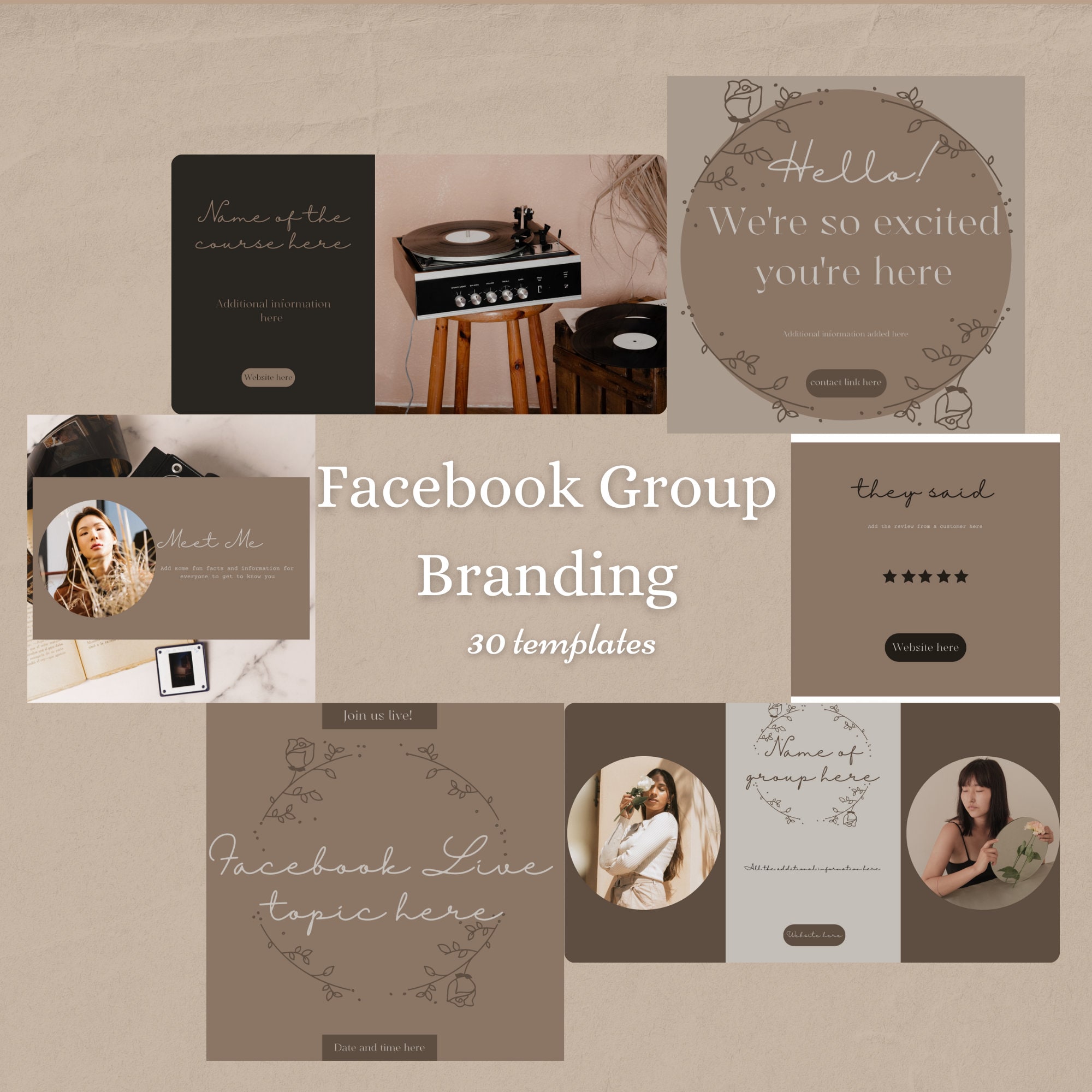 Image 10 for Facebook Templates For Business