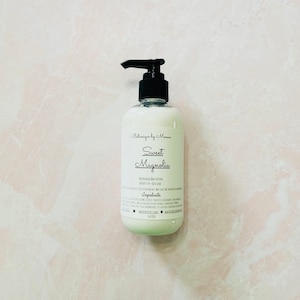 Sweet Magnolia - Shea Butter and Aloe Vera Body Lotion, lotion for dry skin, thick lotion, body cream, handmade lotion, aloe lotion