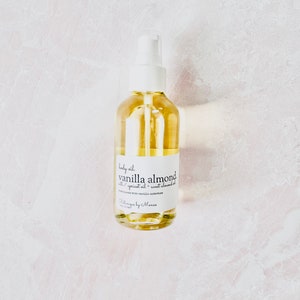 Body Oil, Vanilla Almond
