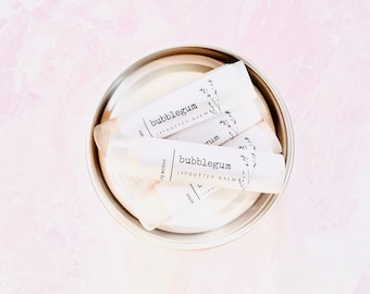 Bubblegum Lip Balm, Lip Butter Balms