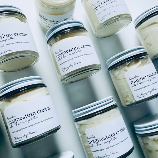 Magnesium Cream Etsy