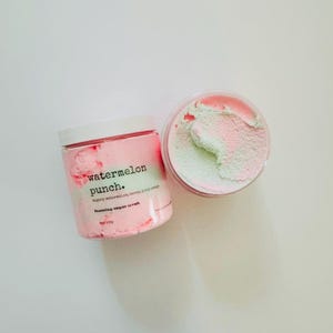 Watermelon Punch Sugar Scrub, body scrubs, foaming body scrubs