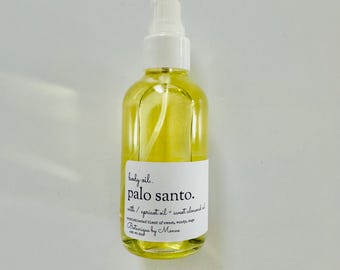 Body Oil, Palo Santo