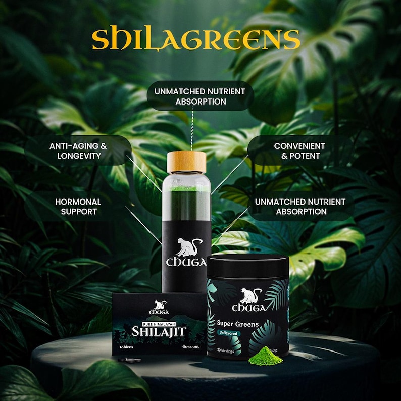 Chuga Shilagreens Advanced Absorption Protocol | 100% Organic ...