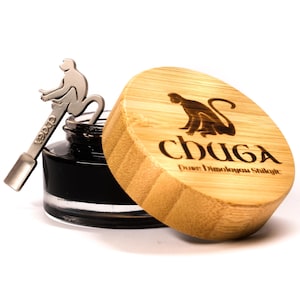 Organic Himalayan Shilajit, Ethically Harvested - Gold Grade, 100% Pure, Harvested at 16,000 feet, Lab Tested, Comes with Chuga Monkey Spoon