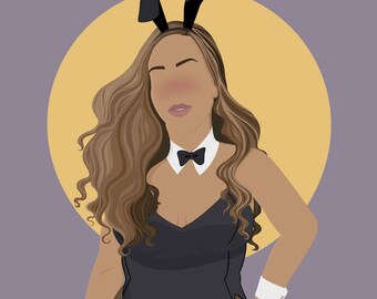 Minimalistischer Farbblock Portrait | Personalisiertes Portrait | Digitale Illustration