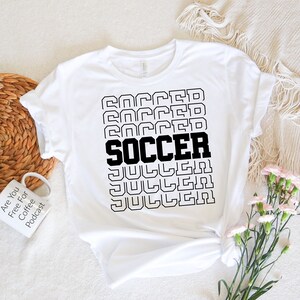 Soccer Echo Shirt | Modern Tee | Gift Idea | Coffee Shirt | Unisex soft-style t-shirt