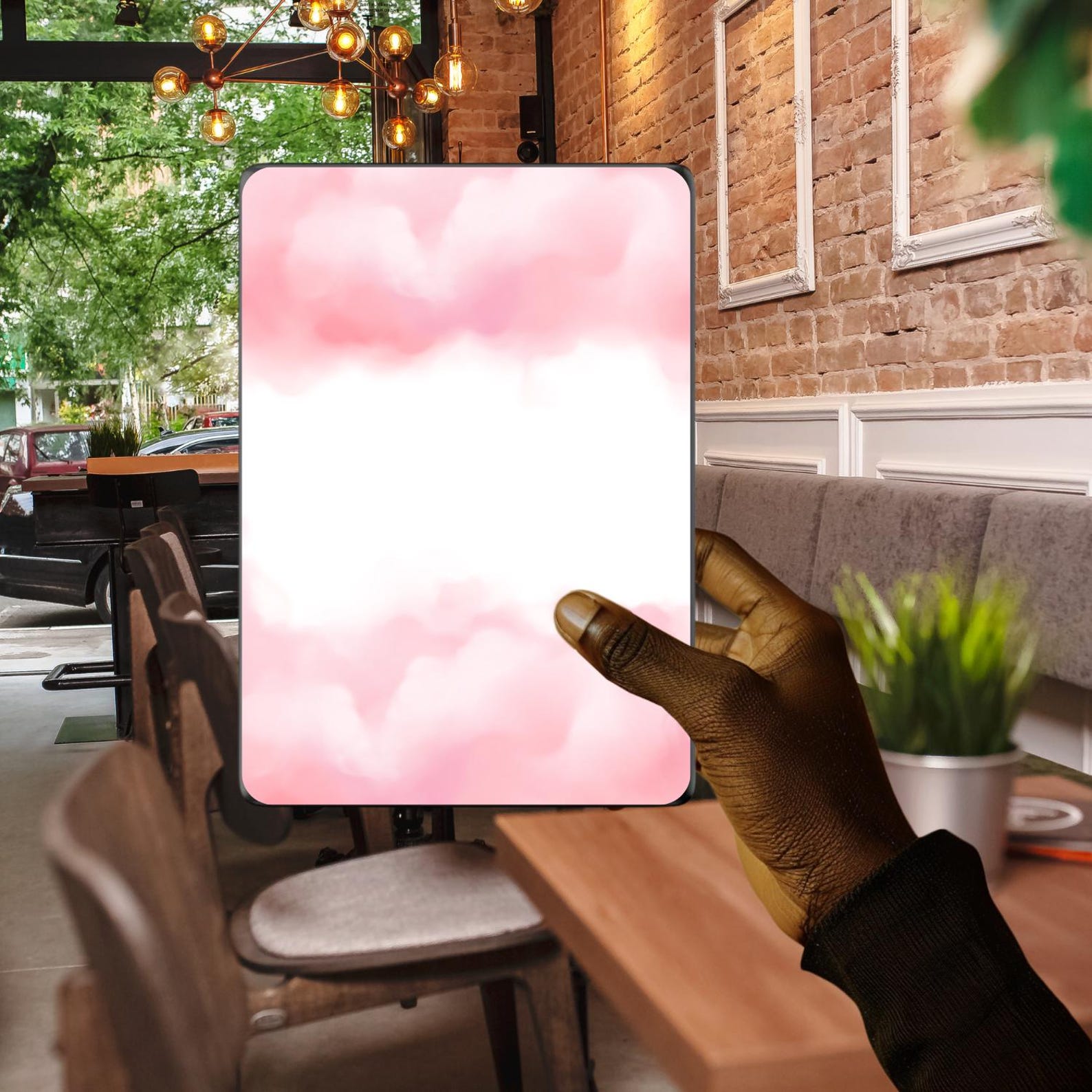 Pretty in Pink Kindle Insert Bundle | Ereader Insert | Wine Glitter ...