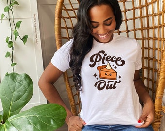 Peace Out Pastei Shirt | Modern T-shirt | Cadeau-idee | Koffieshirt | Uniseks T-shirt in zachte stijl