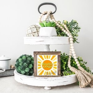 Sunshine & Coffee Art | Printable Art | Instant Digital Download | Kitchen Art | Kitchen Print