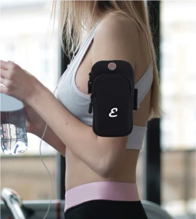 Sport Armband Gym Running Jogging Case Holder Waist Belt Bum Pouch