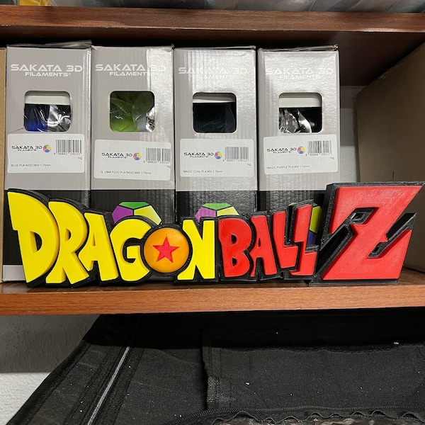 Dragon B Z or GT Poster Decoration 3D Printed Poster