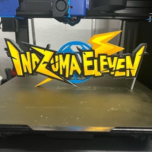 Cartel Poster Inspired Inazuma Eleven Decoración Impreso en 3D gift print fdm (Licencia no Oficial)