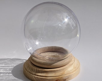 65mm Small Snow Globe Kit ideal for craft groups - minor scratches 