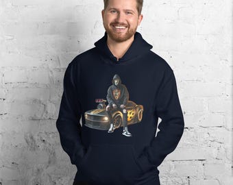 Sudadera con capucha para salir de noche