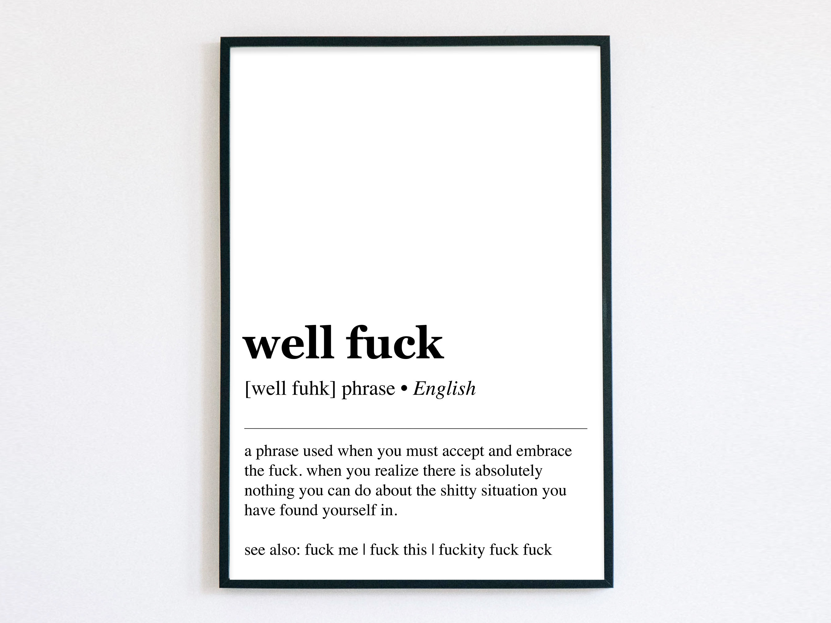 fuck-definition-decor-fuck-definition-art-office-wall-art-funny