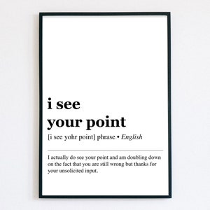 work from home office decor | funny office definitions | office wall art | office art | funny work from home art | printable wall art