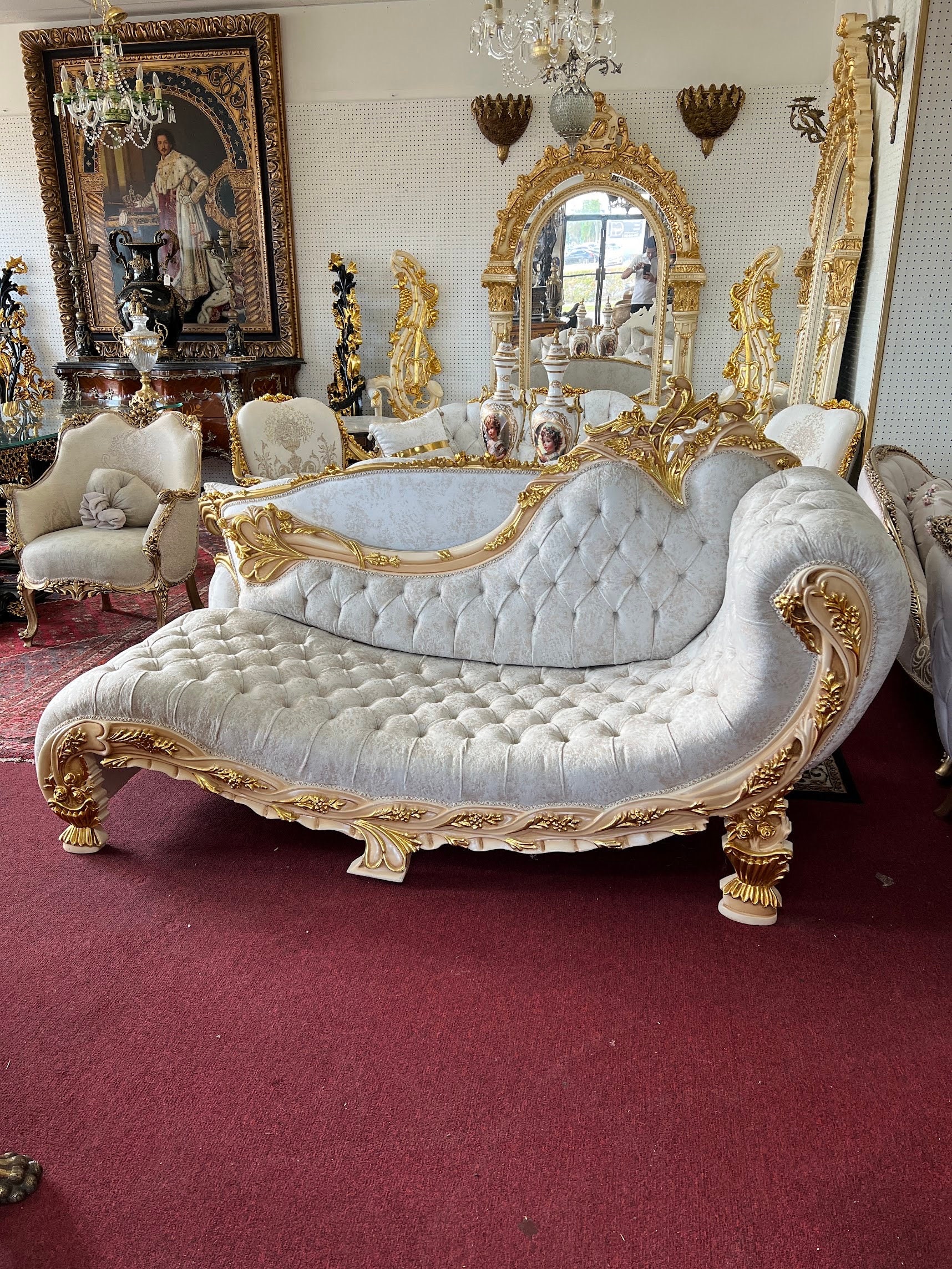 Swan Chaise Lounge Etsy