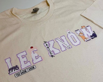 Bedrucktes Unisex-T-Shirt, inspiriert von K-Pop, Fan-Art, Fanmade