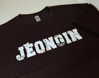 Kpop bedrucktes Unisex-T-Shirt, Kpop-Merch, Fan-Art-Merch, Fanmade, Kpop-Gruppe