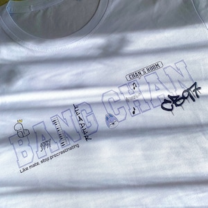 T-shirt inspiré de Bang Chan Stray Kids