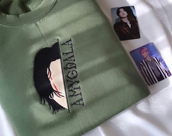 Agust D Amygdala Dday Embroidered Sweatshirt