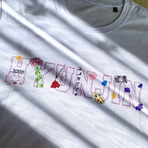 T-shirt unisex stampata Stray Kids SKZ Hwang Hyunjin