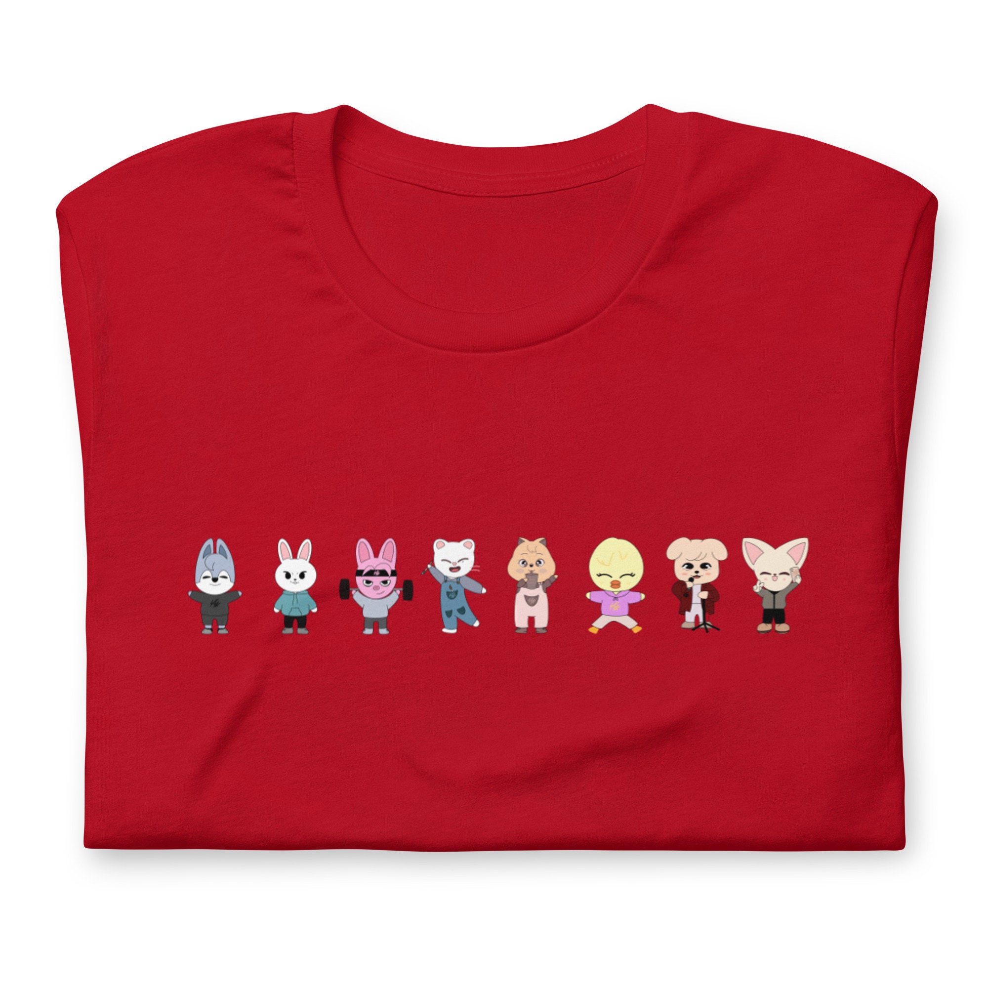 Skzoo Stray Kids Kpop Merch Unisex Printed T-shirt - Etsy