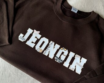 Unisex Sweatshirt bedruckt Kpop, Kpop Merch, Fanmade, Fan Art