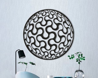 Laser cut vector files SVG CNC Panel svg Ball svg Ball cnc Panel cnc Wall decor cnc cnc pattern Print DXF decor Instant download