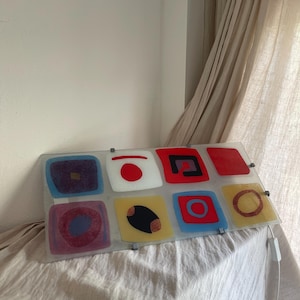 Ikea Gyllen | Vintage Ikea Lamp | Vintage Ikea glass lamp | Vintage Ikea Gyllen colorful | Ikea 1990&#39;s