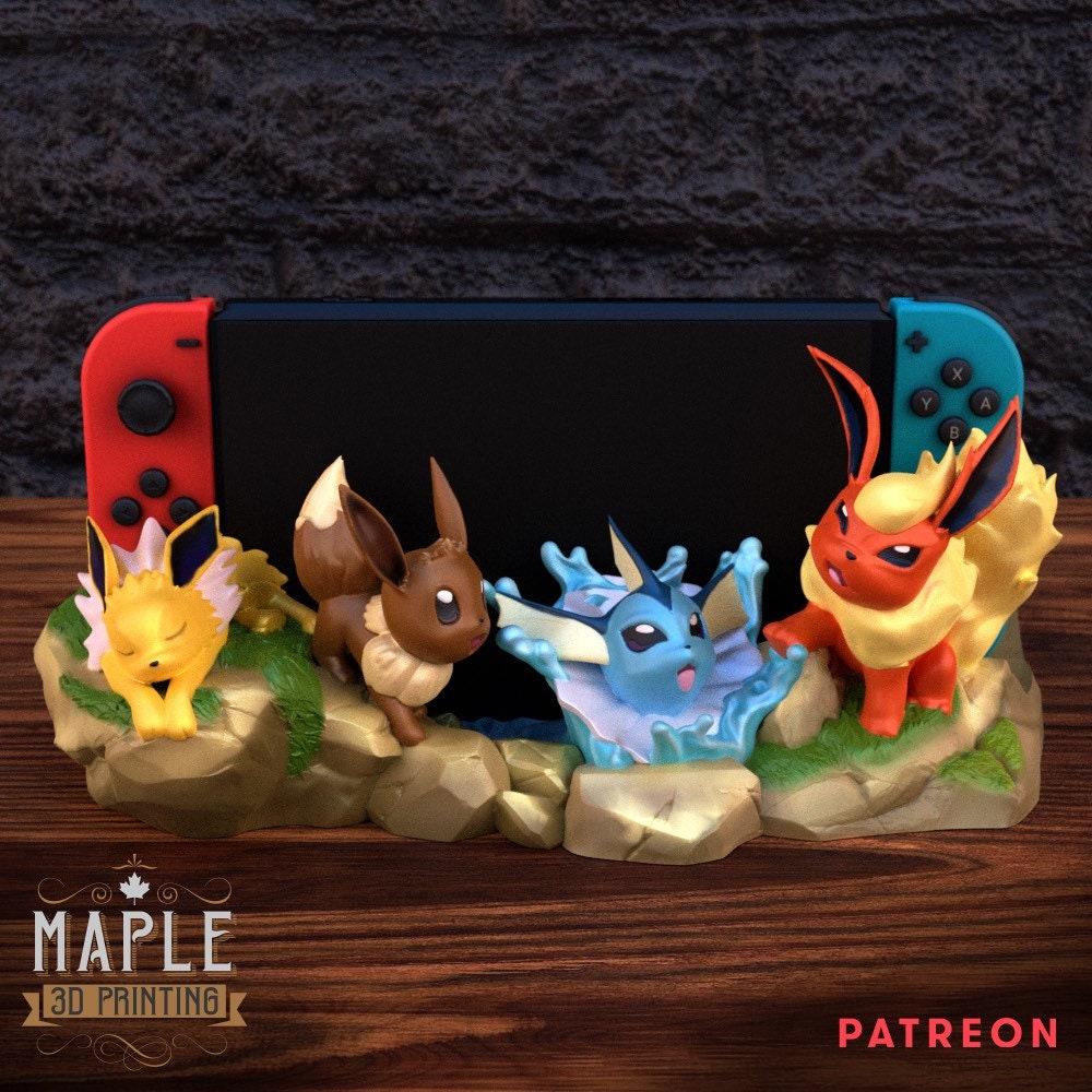 Pokemon eevee evolution pack | 3D Print Model