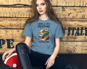 Book Lover Tee - Funny Book Worm T-Shirt