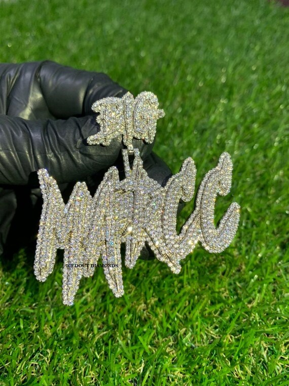 Custom pendant iced sales out