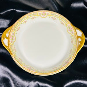 Limoges (France) - Porcelain - Decorative Service Dish! - Exceptionally Elegant - As New!