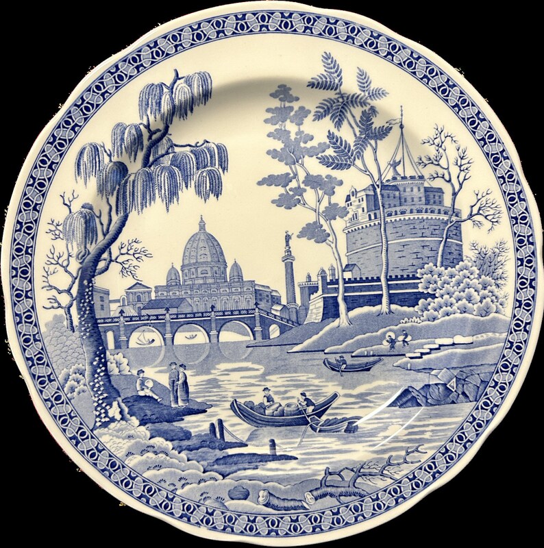 Spode blue Room Collection rome Etsy
