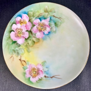 Rosenthal - Selb Bavaria -  6 inch Plate - &quot;Apple Blossom&quot; - Circa 1930&#39;s - Exceptional Museum Quality Condition.