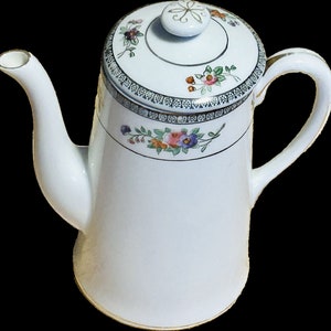 NIPPON - Coffee Pot - 7 inches tall (Two Cup Size) - Exceptional Condition! (Blue Rising Sun Mark)
