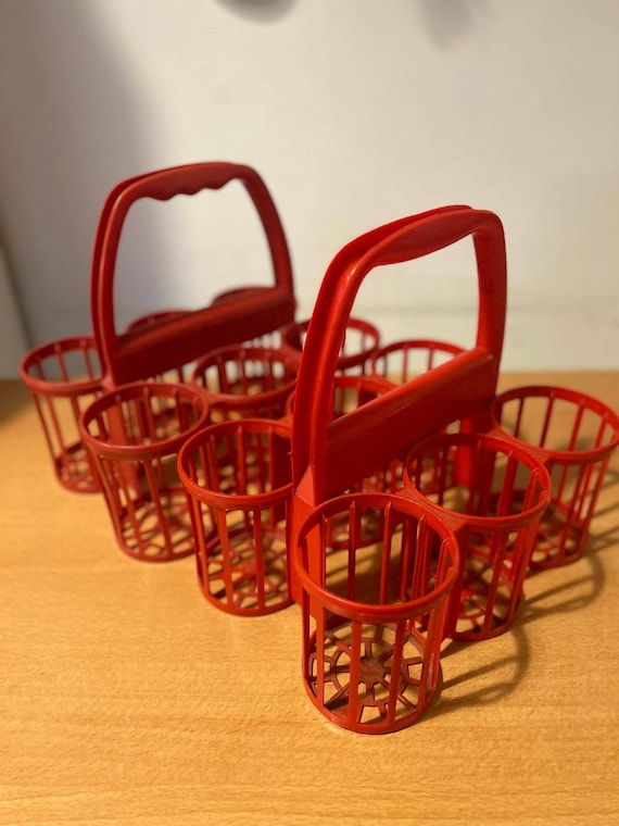 Porte-bouteilles français vintage en Rigidex | €72