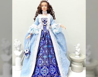 Manteau Et Bottes Pour Poupée Tonner Doll OOAK - Tenue D'occasion - Sans La Poupée