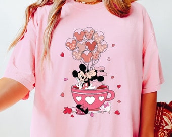 Mickey Minnie Valentine Shirt, Mickey Minnie Valentine Shirt, Magical Tee