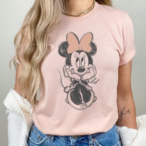 Minnie Mouse klassiek shirt, muisshirt, Minnie Tee, magisch shirt, magisch T-shirt