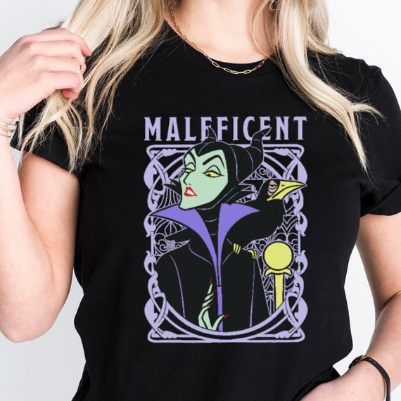 Camiseta Malefica Villanos Bella Durmiente Camisa Malefica Camisa Princesa Camiseta Princesa Camisa Princesa Magica Etsy Espana