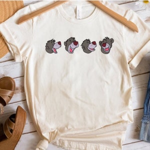 The Jungle Book Tee, The Jungle Book Cute Baloo Bear Shirt, Magic Kingdom Shirt, Unisex T-shirt Family Birthday Gift