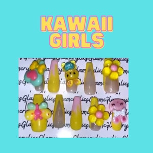 Kawaii Press On Set
