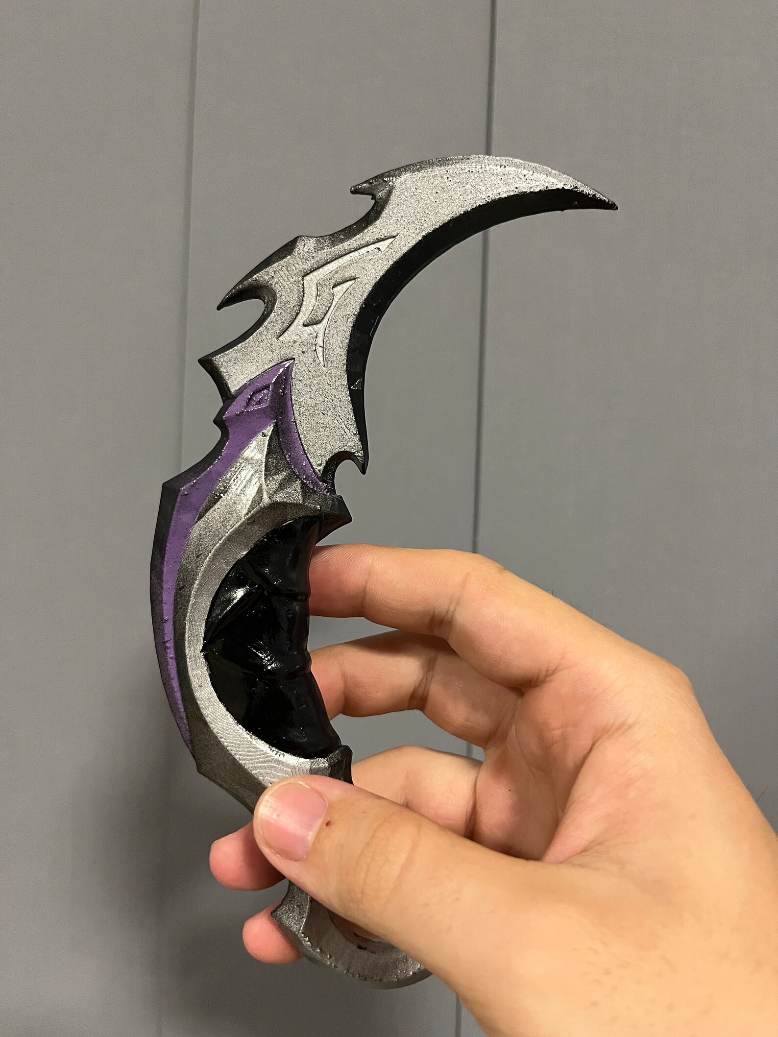 Valorant Reaver Karambit / Valorant Knife / Valorant Cosplay / Etsy