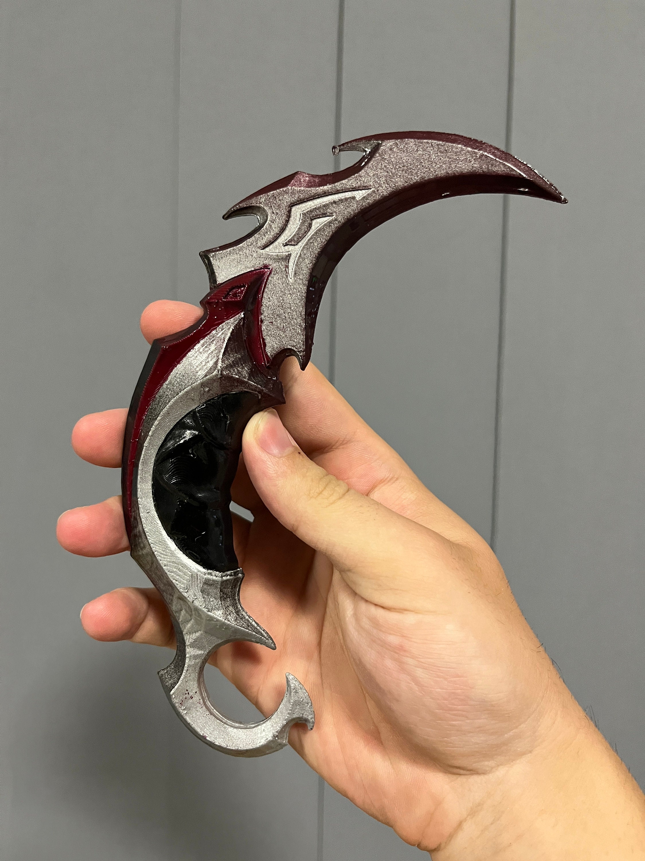 Valorant Reaver Karambit / Valorant Knife / Valorant Cosplay / Etsy