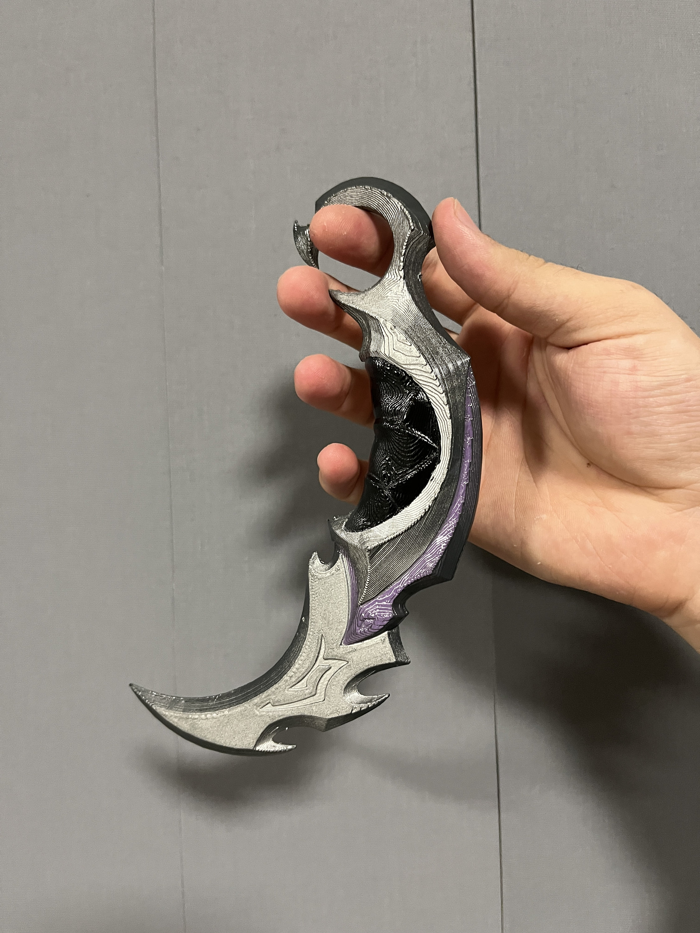 Valorant Reaver Karambit / Valorant Knife / Valorant Cosplay / Etsy