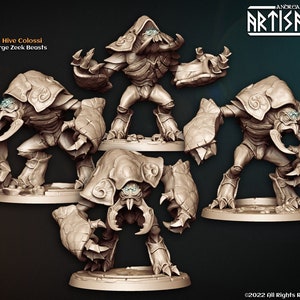 Hive Colossi, Large Zeek Beasts, Slathaai of House Mora, Artisan Guild