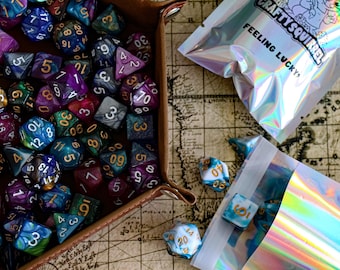 Ensemble de dés mystère : cadeau RPG Donjons et dragons